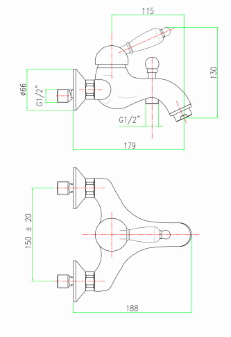 dimensiuni baterie retro
