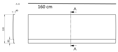 dimensiuni masca frontala