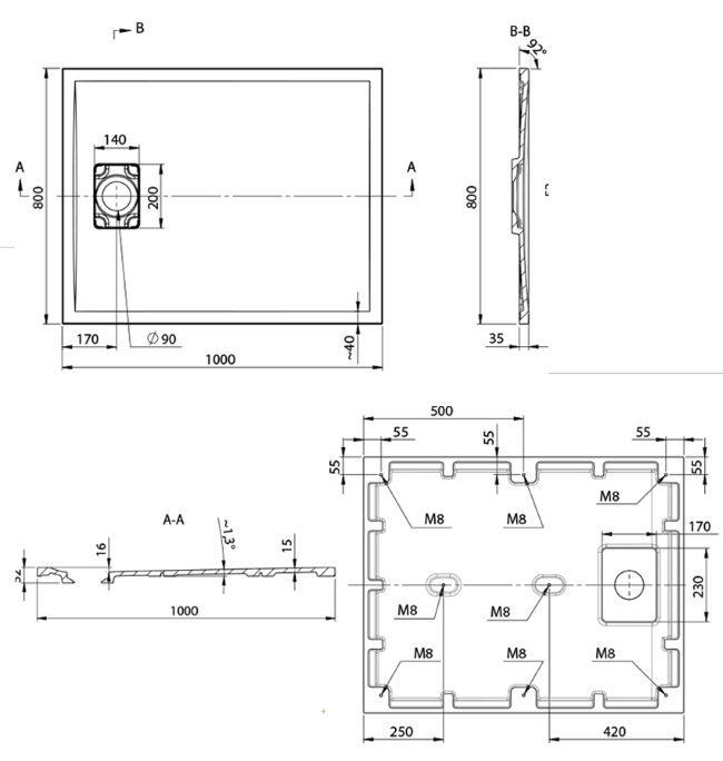 dimensiuni acora 100