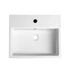 Lavoar incastrat partial in blat Isvea Purity 50 x 42