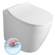WC de pardoseala pentru rezervor ingropat Isvea Sentimenti 36x52x40