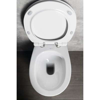 WC de pardoseala pentru rezervor ingropat Isvea Sentimenti 36x52x40