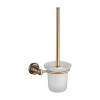 Suport perie WC Diamond Retro bronz
