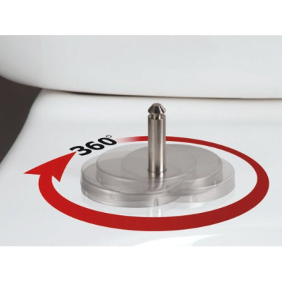 Capac WC Sapho Edita Slim, soft close