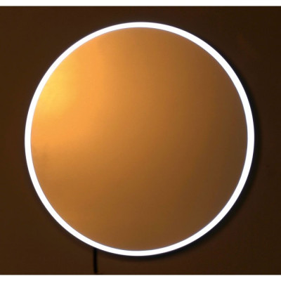 Oglinda rotunda cu iluminare Sapho Float LED
