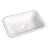 Lavoar baie sub blat dreptunghiular Sapho Japura 55 x 36 cm marmura compozit