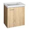 Dulap baie lavoar Keramia 44 x 50 stejar