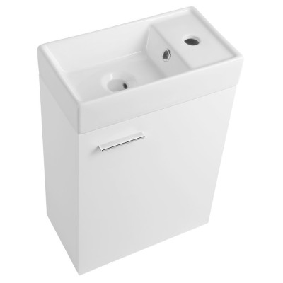 Dulap Keramia Zoja alb cu lavoar inclus 40 x 22