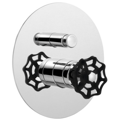 Baterie dus incastrabila stil industrial Sapho Industry 2x iesiri