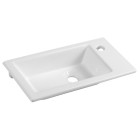 Lavoar baie portelan 50 x 25 cm pentru mobilier Aqualine Zuno