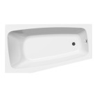 Cada baie asimetrica Aqualine Berounka 160 x 90 cm stanga