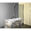 Paravan cada pliabil sticla semitransparenta Aqualine Vanda 100 x 140 cm