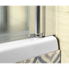 Paravan cada pliabil sticla semitransparenta Aqualine Vanda 100 x 140 cm