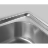 Chiuveta inox cu doua cuve Aqualine 81x46x18