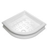 Cadita dus Retro semirotunda 90 x 90 cm Gelco