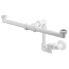 Sifon scurgere lavoar dublu pentru mobilier Bruckner