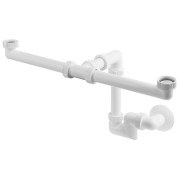 Sifon scurgere lavoar dublu pentru mobilier Bruckner