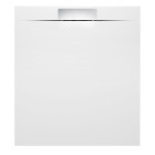 Cadita dus Design marmura compozit 100 x 90 cm Polysan Kazuko