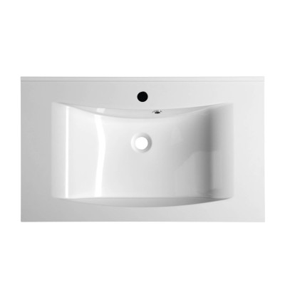 Lavoar marmura compozit pt mobilier 80 x 48 Sapho Luciola