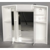 Dulap baie plastic cu oglinzi, priza si iluminare Jokey Angy 59 x 50 x 15 cm