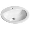Lavoar oval incastrabil 51.5 x 45 Aqualine