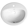 Lavoar oval incastrabil 51.5 x 45 Aqualine