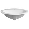 Lavoar oval incastrabil 51.5 x 45 Aqualine