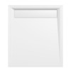 Cadita dus Design marmura compozit 90 x 80 cm Polysan Varesa