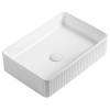 Lavoar dreptunghiular striatii 50 x 34 cm Sapho Picobello