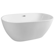 Cada baie freestanding ovala Aqualine Douro 150 x 81.5