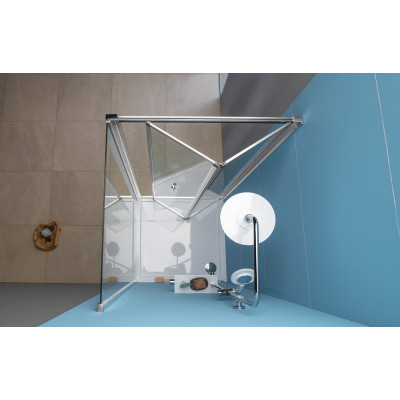 Cabina dus usa pliabila dimensiuni la comanda Polysan Easy Line Cabina dus usa pliabila dimensiuni la comanda Polysan Easy Line