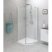 Cabina dus semirotunda usa batanta 90 x 90 Polysan Fortis