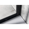 Cabina dus semirotunda asimetrica profile negre 100 x 80 Gelco Sigma Cabina dus semirotunda asimetrica profile negre 100 x 80 Gelco Sigma