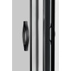 Cabina dus semirotunda asimetrica profile negre 100 x 80 Gelco Sigma Cabina dus semirotunda asimetrica profile negre 100 x 80 Gelco Sigma