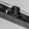 Cabina dus semirotunda asimetrica profile negre 100 x 80 Gelco Sigma Cabina dus semirotunda asimetrica profile negre 100 x 80 Gelco Sigma