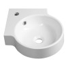 Lavoar de colt bol rotund 38 cm Polysan Kaori