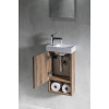 Dulap lavoar 30 x 53 x 16.5 MDF stejar Sherwood - Sapho Latus