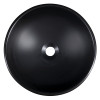 Lavoar rotund negru pictat 41 cm Sapho Priori