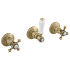 Baterie dus 3 piese Retro bronz Antea