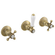 Baterie dus 3 piese Retro bronz Antea