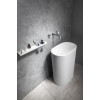 Lavoar baie oval freestanding marmura compozit 56.5 x 36.2 x 85 Sapho Trevia Lavoar baie oval freestanding marmura compozit 56.5 x 36.2 x 85 Sapho Trevia