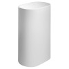 Lavoar baie oval freestanding marmura compozit 56.5 x 36.2 x 85 Sapho Trevia