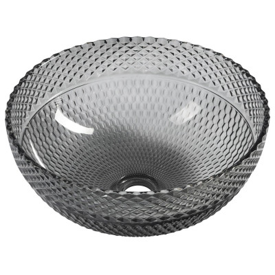 Lavoar rotund sticla gravata fumurie Sapho Marac