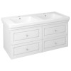 Dulap baie pt lavoar dublu 120 - 125 cm Sapho Violeta