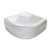 Cadita dus inalta semirotunda 90 x 90 x 28 Aqualine Quadrant