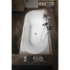 Cada baie acril de colt Tibera Freestanding 170 cm v. dreapta