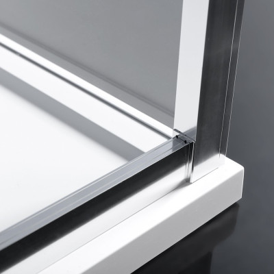 Cabina dus usa glisanta 100 x 100 Polysan Easy patrata