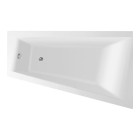 Cada baie asimetrica Aqualine Metuje 160 x 100 cm dreapta