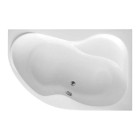 Cada baie de colt Aqualine Cidlina 148 x 105 cm v. dreapta