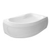 Cada baie de colt Aqualine Cidlina 148 x 105 cm v. dreapta